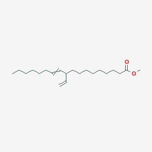 molecular formula C21H38O2 B14285281 Methyl 10-ethenyloctadec-11-enoate CAS No. 136566-01-3