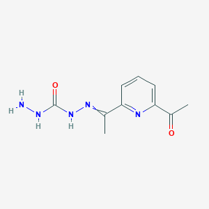 molecular formula C10H13N5O2 B14285349 N'-[1-(6-Acetylpyridin-2-yl)ethylidene]hydrazinecarbohydrazide CAS No. 122805-63-4