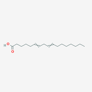 molecular formula C17H30O2 B14285377 Heptadeca-6,9-dienoic acid CAS No. 122576-58-3