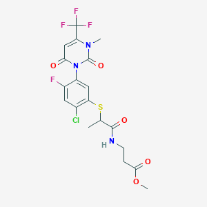 molecular formula C19H18ClF4N3O5S B1428544 Tiafenacil CAS No. 1220411-29-9