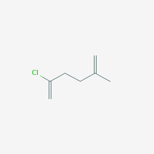 molecular formula C7H11Cl B14285630 2-Chloro-5-methylhexa-1,5-diene CAS No. 116440-70-1