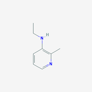 molecular formula C8H12N2 B1428568 N-ethyl-2-methylpyridin-3-amine CAS No. 1346544-43-1