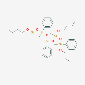 molecular formula C35H57O7Si5 B14285789 CID 78061030 