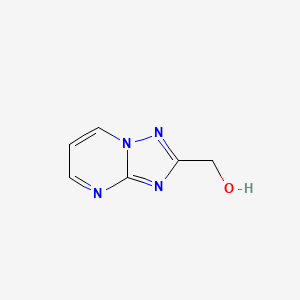 molecular formula C6H6N4O B1428593 [1,2,4]Triazolo[1,5-a]pyrimidin-2-ylmethanol CAS No. 1160695-16-8