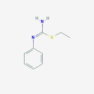 molecular formula C9H12N2S B014286 S-Ethyl-N-phenyl-isothiourea CAS No. 19801-34-4