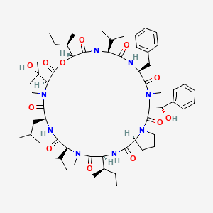 molecular formula C60H92N8O12 B14286030 Aureobasidin E CAS No. 127785-66-4