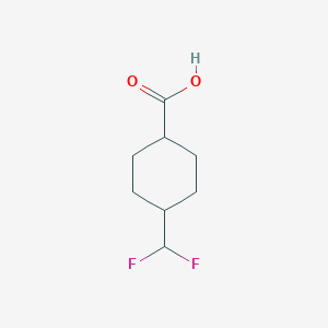 Cyclohexanecarboxylic acid, 4-(difluoromethyl)-