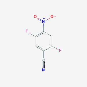 molecular formula C7H2F2N2O2 B1428606 2,5-二氟-4-硝基苯甲腈 CAS No. 172921-32-3