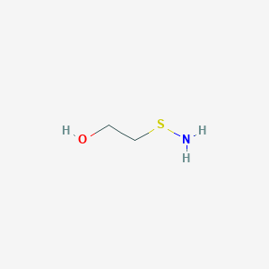 molecular formula C2H7NOS B14286086 2-(Aminosulfanyl)ethan-1-ol CAS No. 138250-14-3