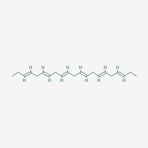 molecular formula C21H32 B14286102 3,6,9,12,15,18-Heneicosahexaene CAS No. 127702-72-1