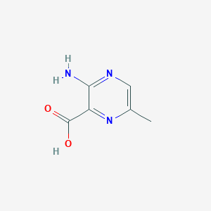molecular formula C7H9N3O2 B1428622 3-Amino-6-methylpyrazine-2-carboxylic acid CAS No. 4896-36-0