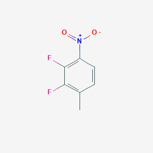 molecular formula C7H5F2NO2 B1428623 2,3-二氟-1-甲基-4-硝基苯 CAS No. 932373-72-3