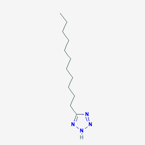 molecular formula C12H24N4 B14286296 5-undecyl-2H-tetrazole CAS No. 119260-70-7