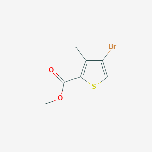 molecular formula C7H7BrO2S B1428632 Methyl 4-bromo-3-methylthiophene-2-carboxylate CAS No. 265652-38-8