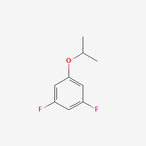 molecular formula C9H10F2O B1428641 1,3-二氟-5-异丙氧基苯 CAS No. 1369849-69-3