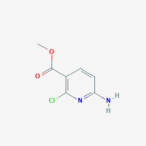 molecular formula C7H7ClN2O2 B1428653 Methyl 6-amino-2-chloronicotinate CAS No. 1004294-64-7
