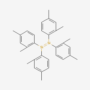 molecular formula C32H36Si2 B14286744 Tetrakis(2,4-dimethylphenyl)disilene CAS No. 114391-92-3
