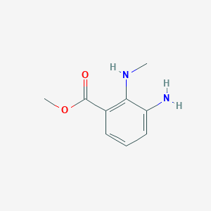 molecular formula C9H12N2O2 B1428678 Methyl 3-amino-2-(methylamino)benzoate CAS No. 913297-16-2