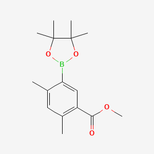 Methyl 2,4-dimethyl-5-(4,4,5,5-tetramethyl-1,3,2-dioxaborolan-2-yl)benzoate