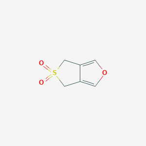 molecular formula C6H6O3S B14287019 4H,6H-Thieno[3,4-c]furan, 5,5-dioxide CAS No. 119694-50-7