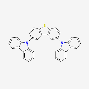 molecular formula C36H22N2S B1428705 2,8-Bis(9H-carbazol-9-yl)dibenzothiophene CAS No. 913738-04-2