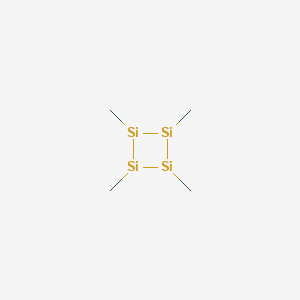 molecular formula C4H12Si4 B14287066 CID 22235104 