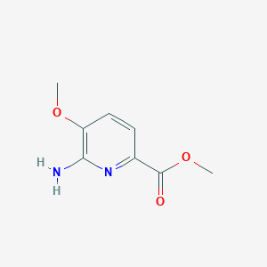 molecular formula C8H10N2O3 B1428710 Methyl 6-amino-5-methoxypicolinate CAS No. 1072077-54-3