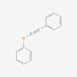 molecular formula C14H10Si B14287157 CID 11117280 