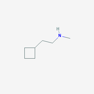 molecular formula C7H15N B1428723 (2-Cyclobutylethyl)(methyl)amine CAS No. 1365939-73-6