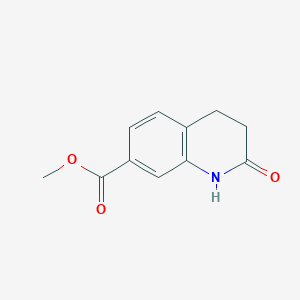 Methyl 2-oxo-1,2,3,4-tetrahydroquinoline-7-carboxylate