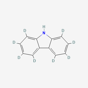 molecular formula C12H9N B1428729 Carbazole D8 CAS No. 38537-24-5
