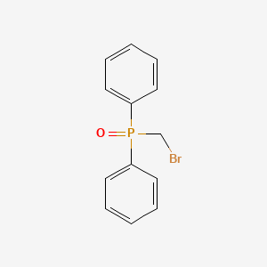 molecular formula C13H12BrOP B14287412 (Bromomethyl)(oxo)diphenyl-lambda~5~-phosphane CAS No. 119460-28-5