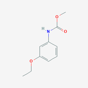 molecular formula C10H13NO3 B14287489 Methyl (3-ethoxyphenyl)carbamate CAS No. 113932-83-5