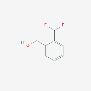 molecular formula C8H8F2O B1428754 (2-(Difluoromethyl)phenyl)methanol CAS No. 1018678-49-3