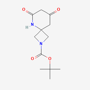 Tert-butyl 6,8-dioxo-2,5-diazaspiro[3.5]nonane-2-carboxylate