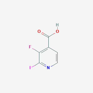 molecular formula C6H3FINO2 B142876 3-氟-2-碘吡啶-4-羧酸 CAS No. 153035-09-7