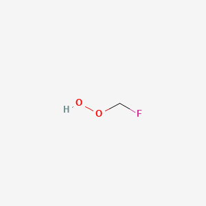 molecular formula CH3FO2 B14287601 Methyldioxy, fluoro- CAS No. 119437-63-7