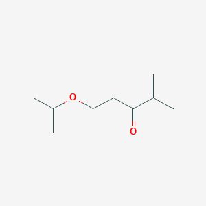 4-Methyl-1-(propan-2-yloxy)pentan-3-one