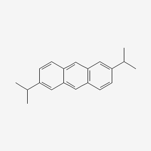 molecular formula C20H22 B14287667 2,6-Di(propan-2-yl)anthracene CAS No. 138249-37-3