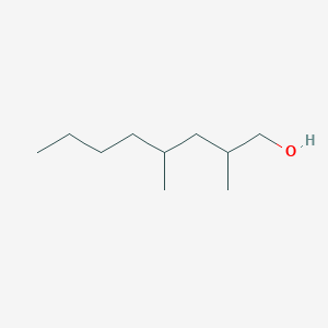 molecular formula C10H22O B14287701 Octanol, 2,4-dimethyl- CAS No. 141063-73-2