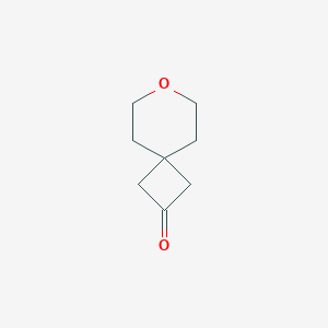 molecular formula C8H12O2 B1428790 7-Oxaspiro[3.5]nonan-2-one CAS No. 1339892-75-9