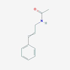 molecular formula C11H13NO B14287966 N-(3-Phenylprop-2-en-1-yl)acetamide CAS No. 120990-24-1