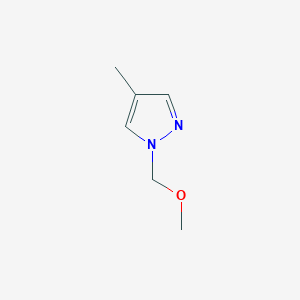 B1428802 1-(methoxymethyl)-4-methyl-1H-pyrazole CAS No. 1803562-68-6