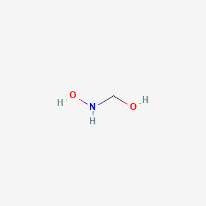 molecular formula CH5NO2 B14288228 Methanol, (hydroxyamino)- CAS No. 115750-71-5