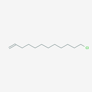 molecular formula C12H23Cl B14288348 12-Chlorododec-1-ene CAS No. 117599-67-4
