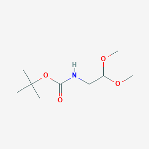 B142885 tert-Butyl (2,2-dimethoxyethyl)carbamate CAS No. 127119-09-9