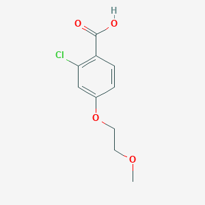 2-Chloro-4-(2-methoxyethoxy)benzoic acid