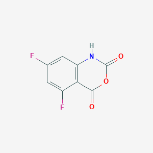 molecular formula C8H3F2NO3 B1428873 5,7-Difluoro-1H-benzo[D][1,3]oxazine-2,4-dione CAS No. 1196151-35-5