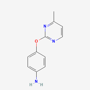 4-[(4-Methylpyrimidin-2-yl)oxy]aniline