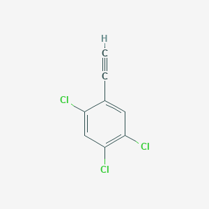 1,2,4-Trichloro-5-ethynylbenzene